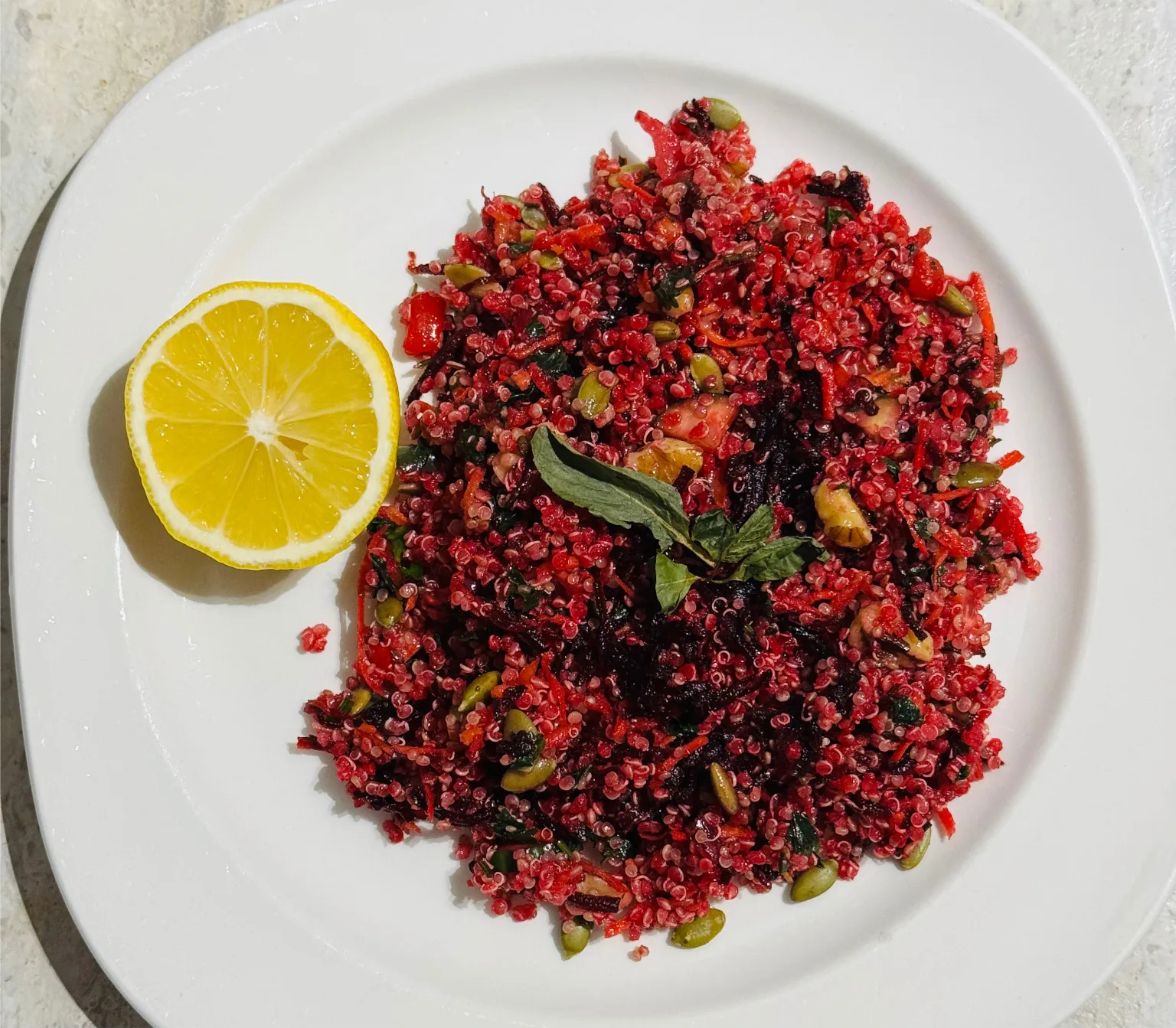 Quinoa Beet Salad