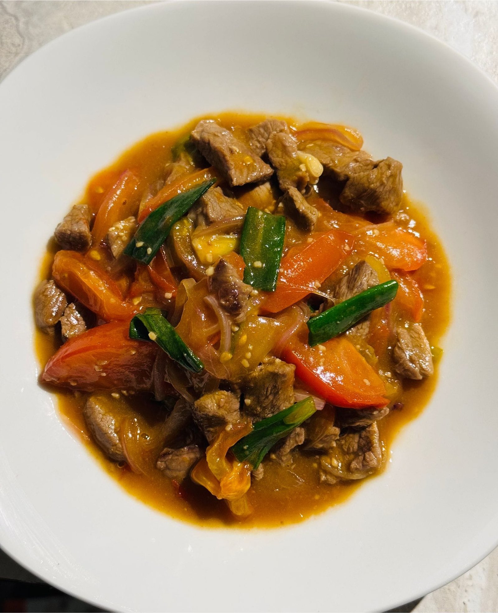 Beef Tomato Stir-Fry Recipe