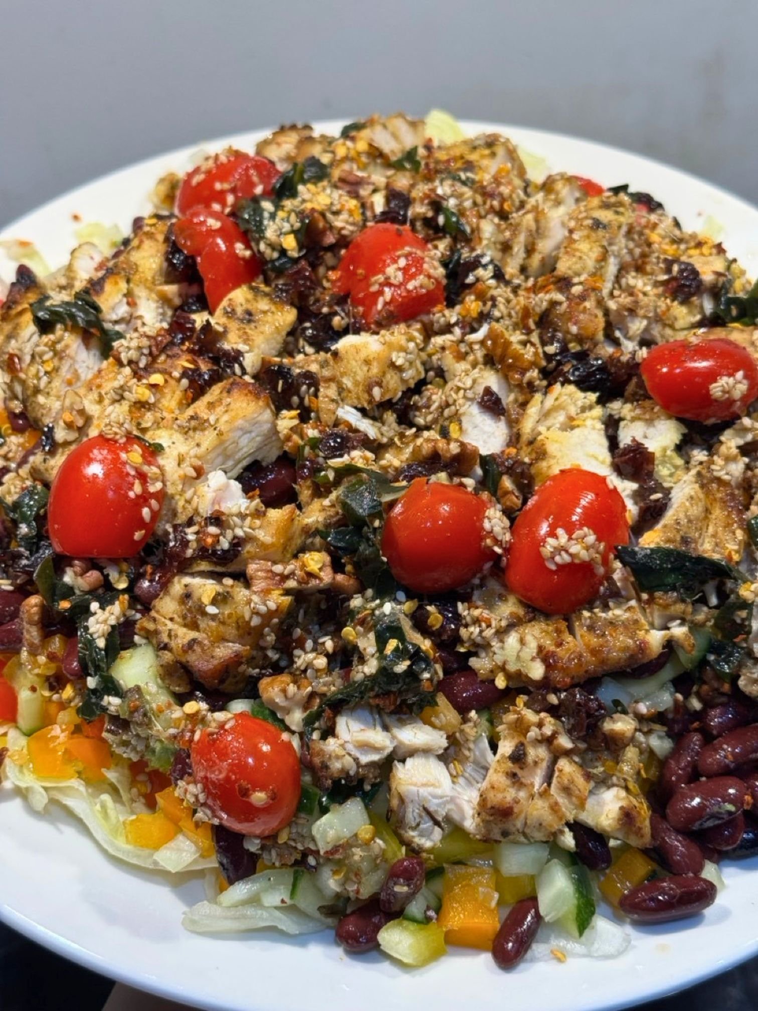 Chicken and Kidney Bean Salad